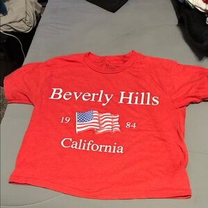 Beverly Hills Crop tee